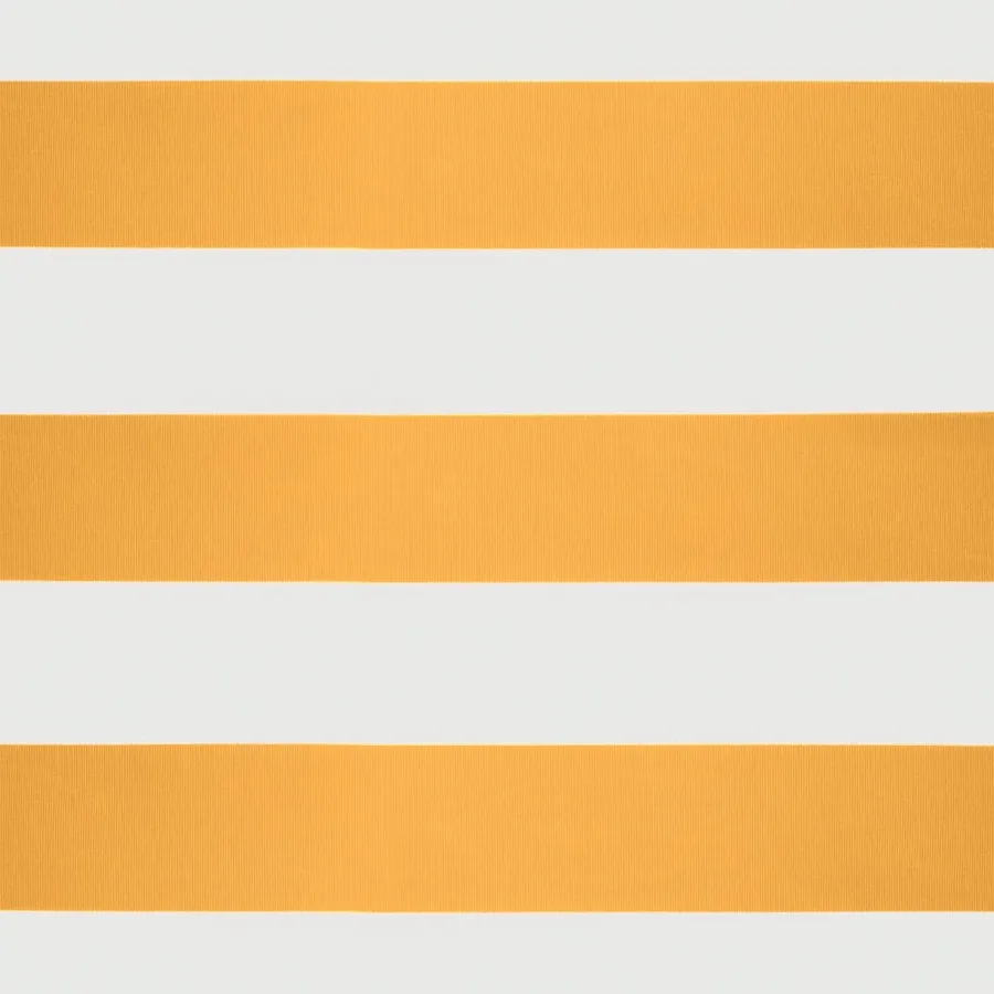 Auvent rétractable automatique jaune et blanc 4,5x3 m - 9