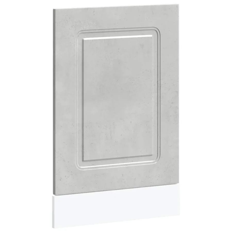 Panneau de lave-vaisselle Kalmar gris béton 45x1,5x57 cm - 2