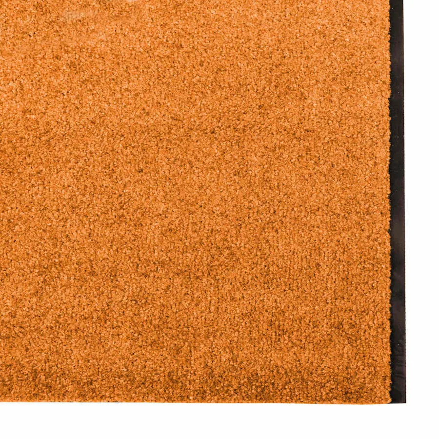 Tapis d'entrée Orange et Noir 120 x 400 cm Polyamide et PVC - 4
