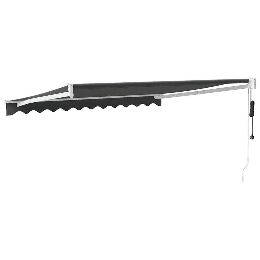 Auvent rétractable automatique anthracite 3,5x2,5 m - 5