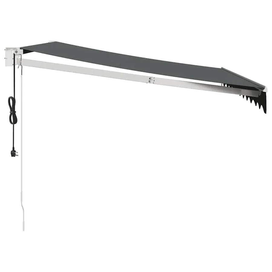 Auvent rétractable automatique anthracite 3,5x2,5 m - 6
