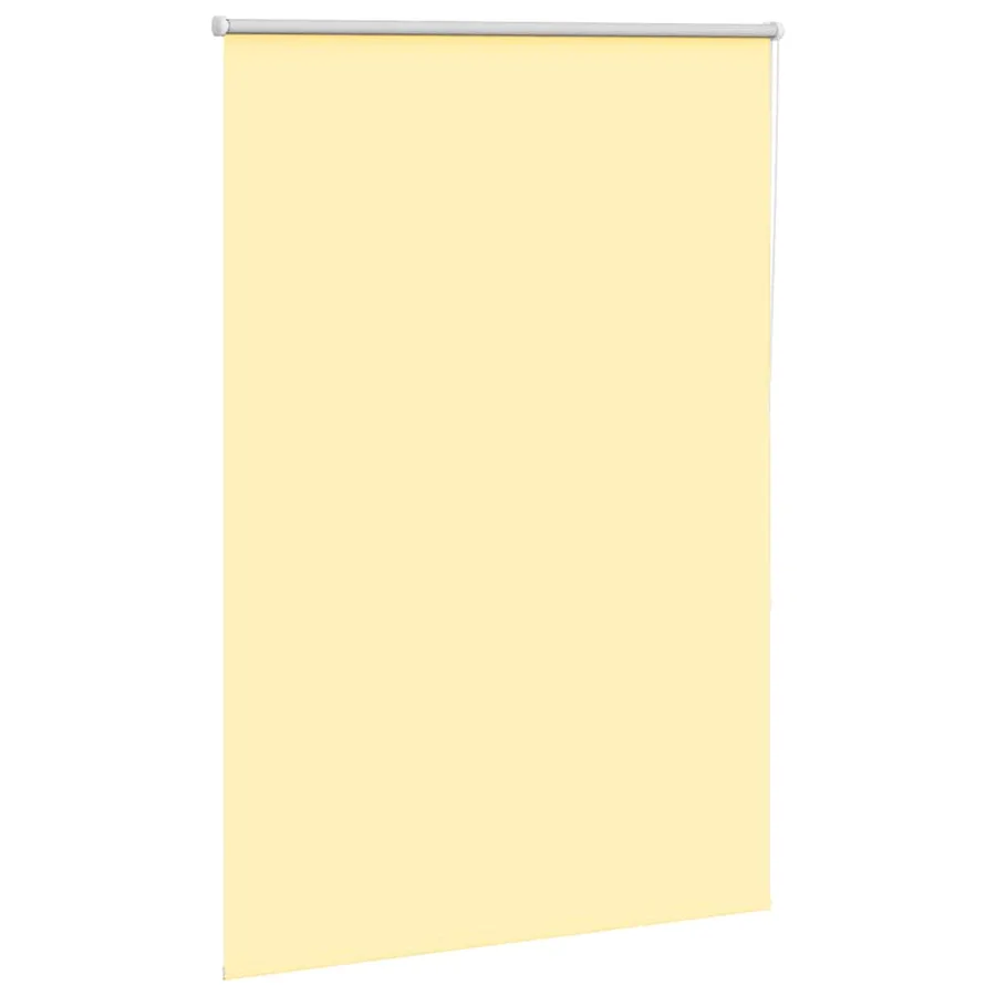 Store enrouleur occultant jaune largeur du tissu 95,7 cm - 3