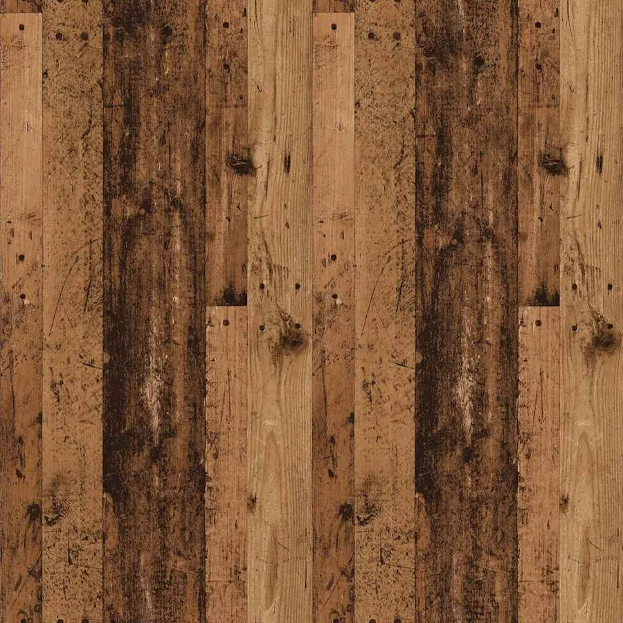 Table basse vieux bois 79x49x41 cm bois d'ingénierie - 11