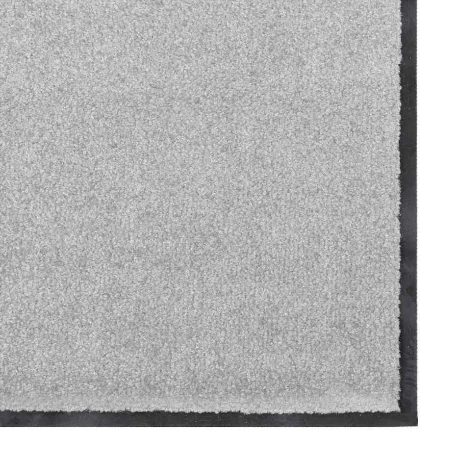 Tapis d'entrée Gris et Noir 120 x 250 cm 100% Polyamide - 4