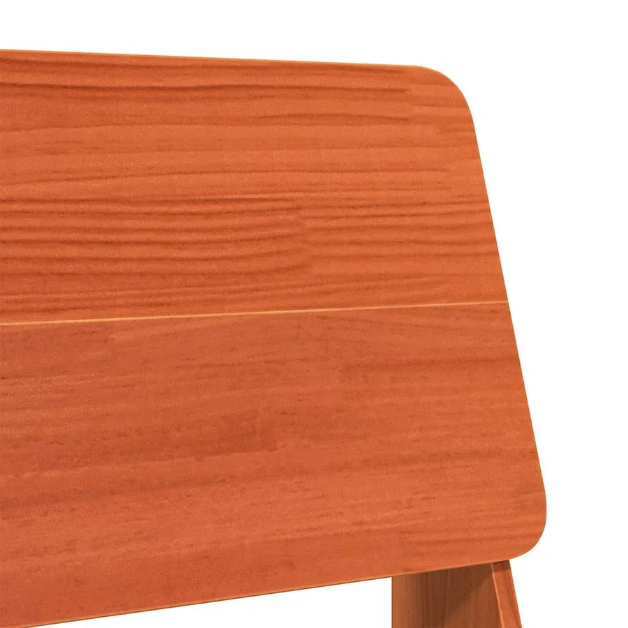 Chaises de jardin lot de 2 cire marron 60x64x70,5 cm - 8