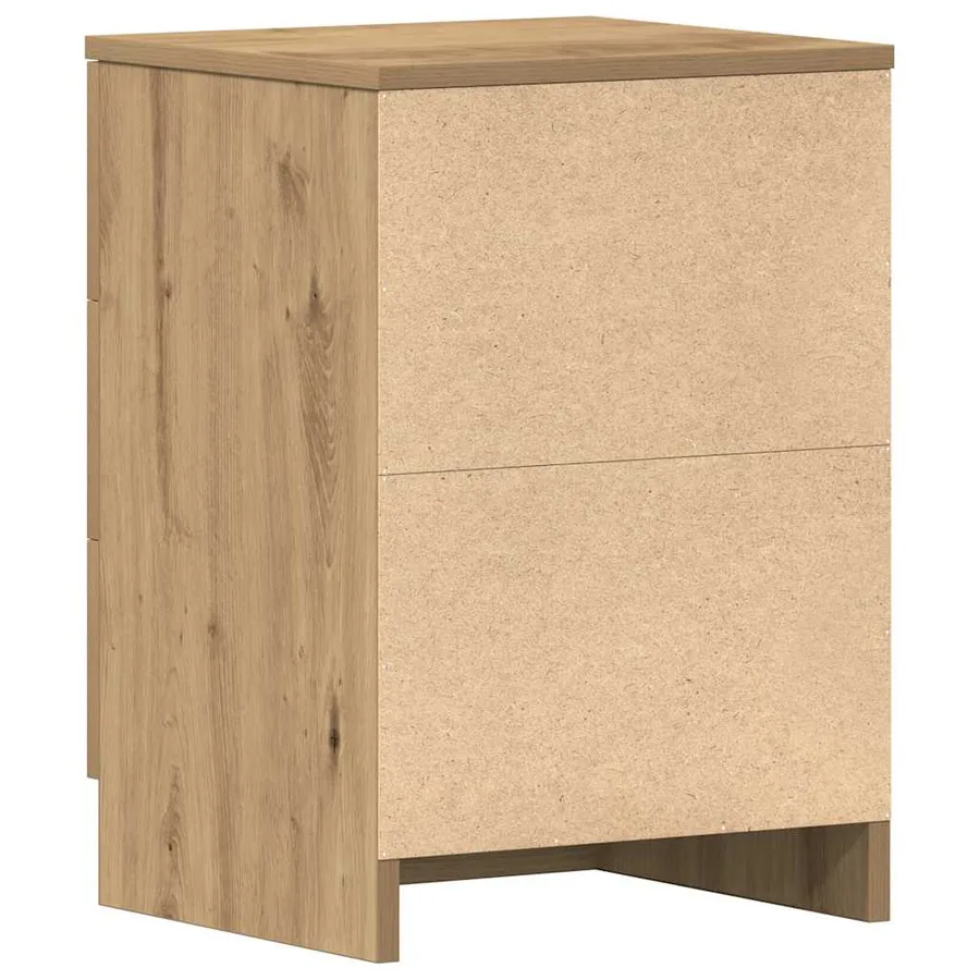 Tables de chevet 2 pcs chêne artisanal 38x35x55 cm - 9