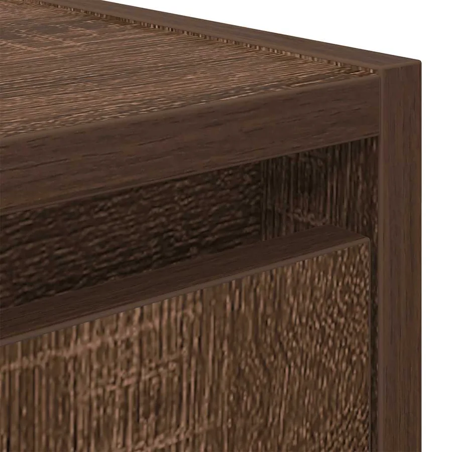 Tables de chevet murales 2 pcs chêne marron 38x34x40 cm - 11