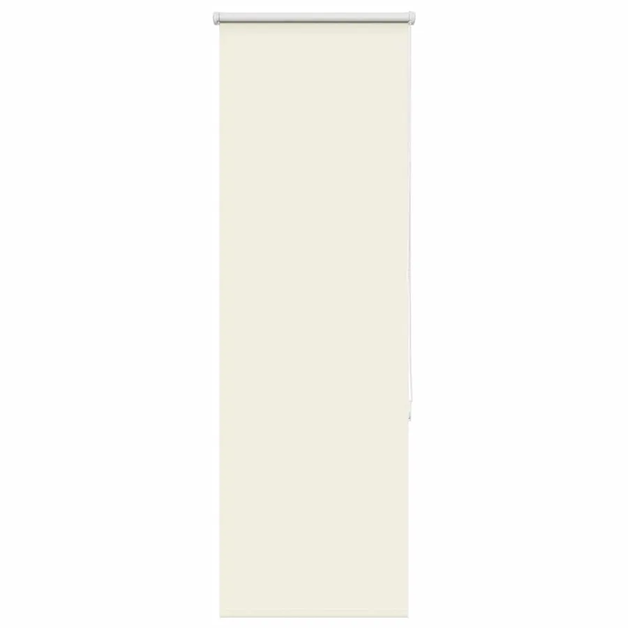 Store enrouleur occultant blanc cassé 50x130cm largeur du tissu - 3