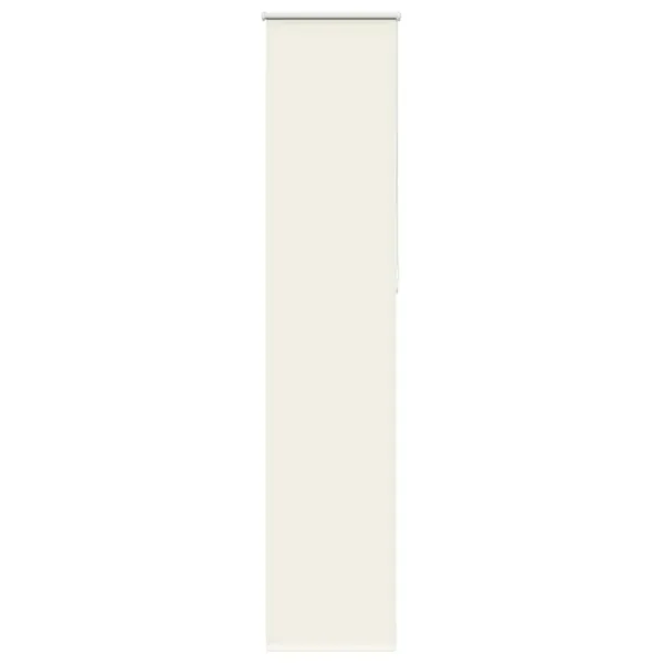 Store enrouleur occultant blanc cassé 45x230cm largeur du tissu