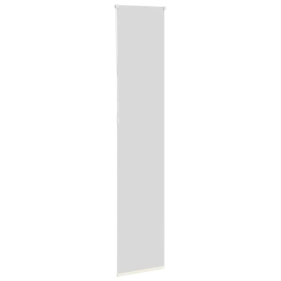 Store enrouleur occultant blanc cassé 50x210cm largeur du tissu - 4