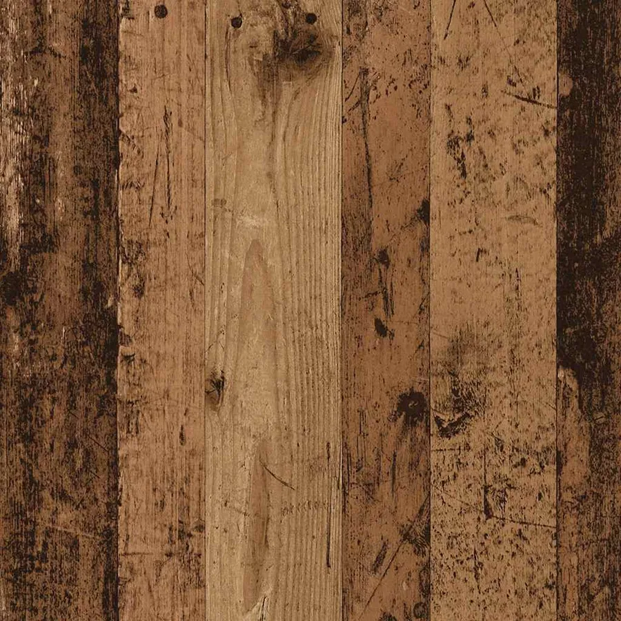Ensemble de coiffeuse vieux bois bois d'ingénierie - 8