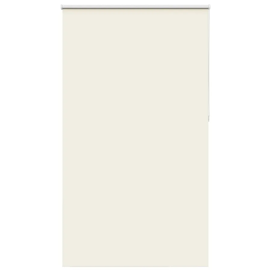 Store enrouleur occultant blanc cassé 140x210 cm largeur tissu