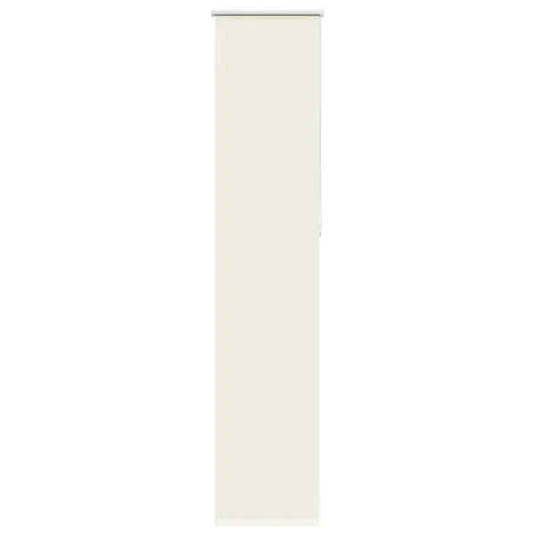 Store enrouleur occultant blanc cassé 60x210cm largeur du tissu