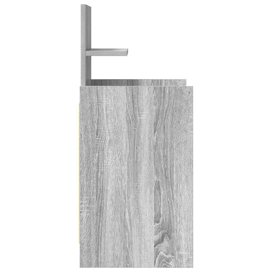 Tables de chevet avec 2 tiroirs 2 pcs sonoma gris 38x34x80 cm - 8