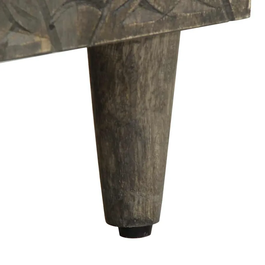 Buffets 3 pcs gris clair 60x33,5x75 cm bois de manguier massif - 10