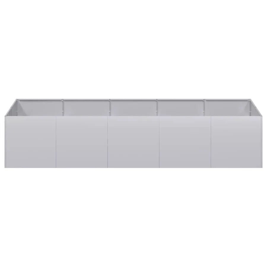 Jardinière 200x80x40 cm acier galvanisé - 4