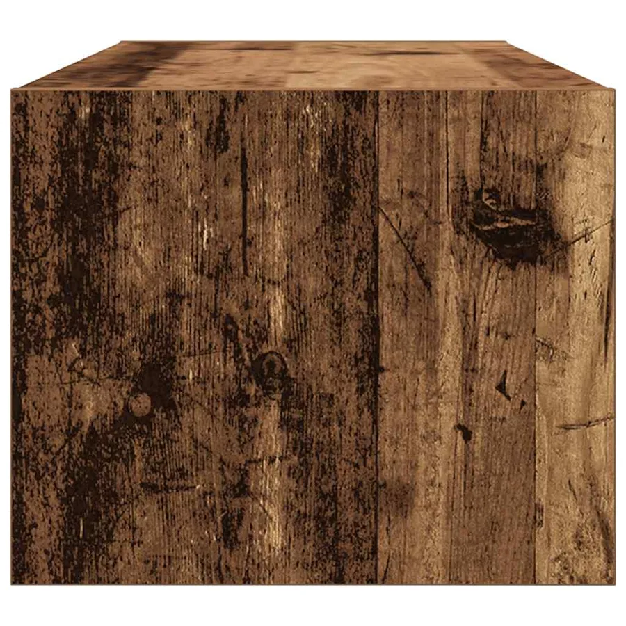 Meubles TV 2 pcs vieux bois 80x31x25,5 cm bois d'ingénierie - 8