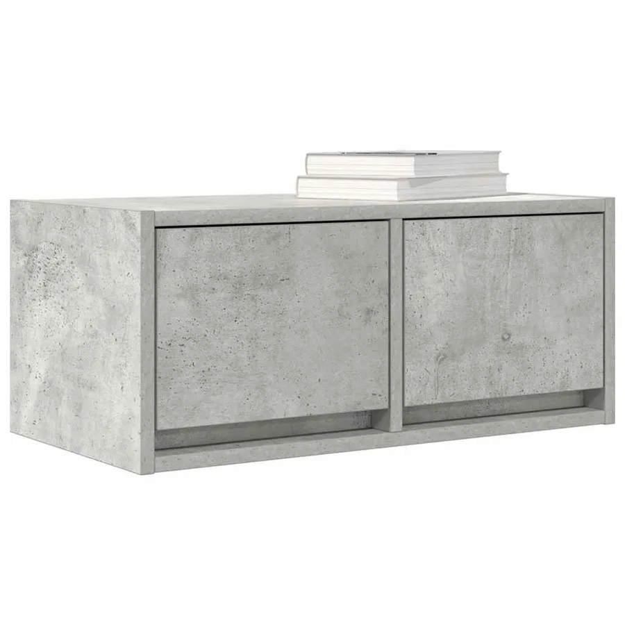 Meubles TV 2 pcs gris béton 60x31x25,5 cm bois d'ingénierie - 12