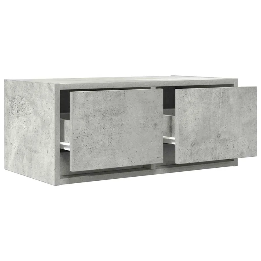 Meubles TV 2 pcs gris béton 60x31x25,5 cm bois d'ingénierie - 4