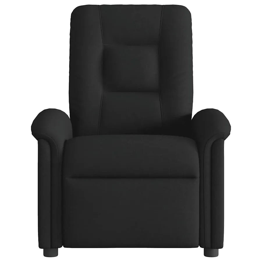 Fauteuil inclinable électrique Noir Tissu - 5