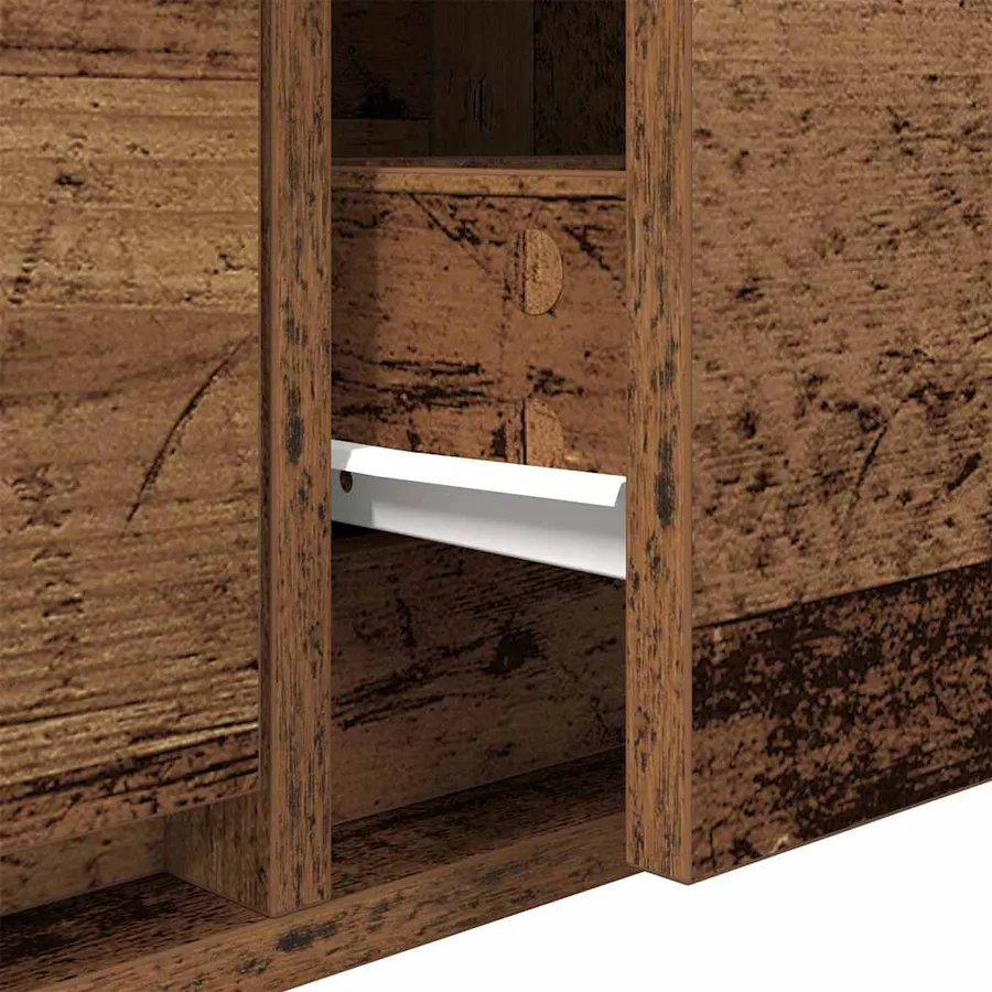 Meuble TV Bois ancien 100 x 31 x 25,5 cm Bois d'ingénierie - 11