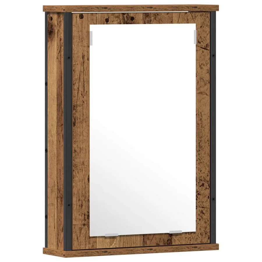 Ensemble de mobilier de salle de bain avec étagère 2 pcs Marron - 6