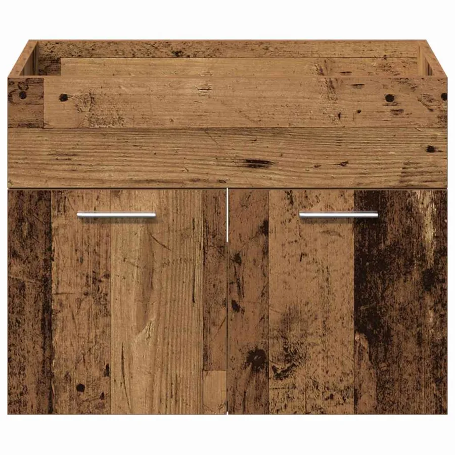 Armoire de salle de bain Bois ancien 60 x 38,5 x 46 cm - 7