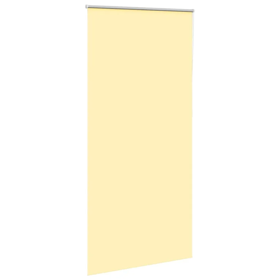 Store enrouleur occultant jaune largeur du tissu 100,7 cm - 3