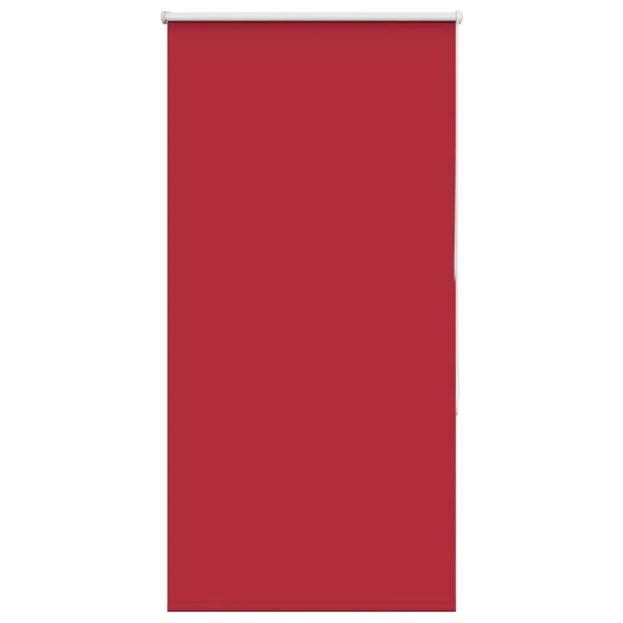 Store enrouleur occultant rouge largeur du tissu 75,7 cm - 2