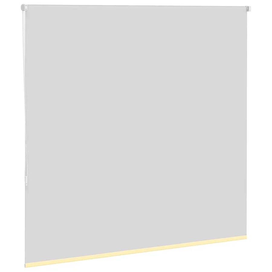 Store enrouleur occultant jaune largeur du tissu 156,6 cm - 4