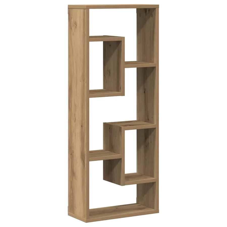Étagère murale Chêne artisanal 36 x 16 x 90 cm Bois d'ingénierie - 2