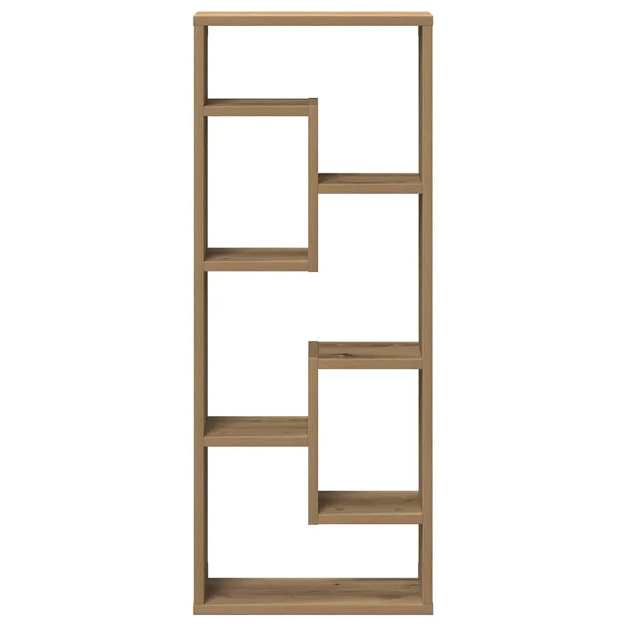 Étagère murale Chêne artisanal 36 x 16 x 90 cm Bois d'ingénierie - 5