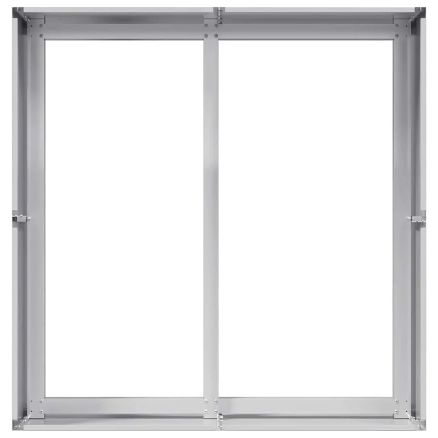 Jardinière 80x80x40 cm acier galvanisé - 5