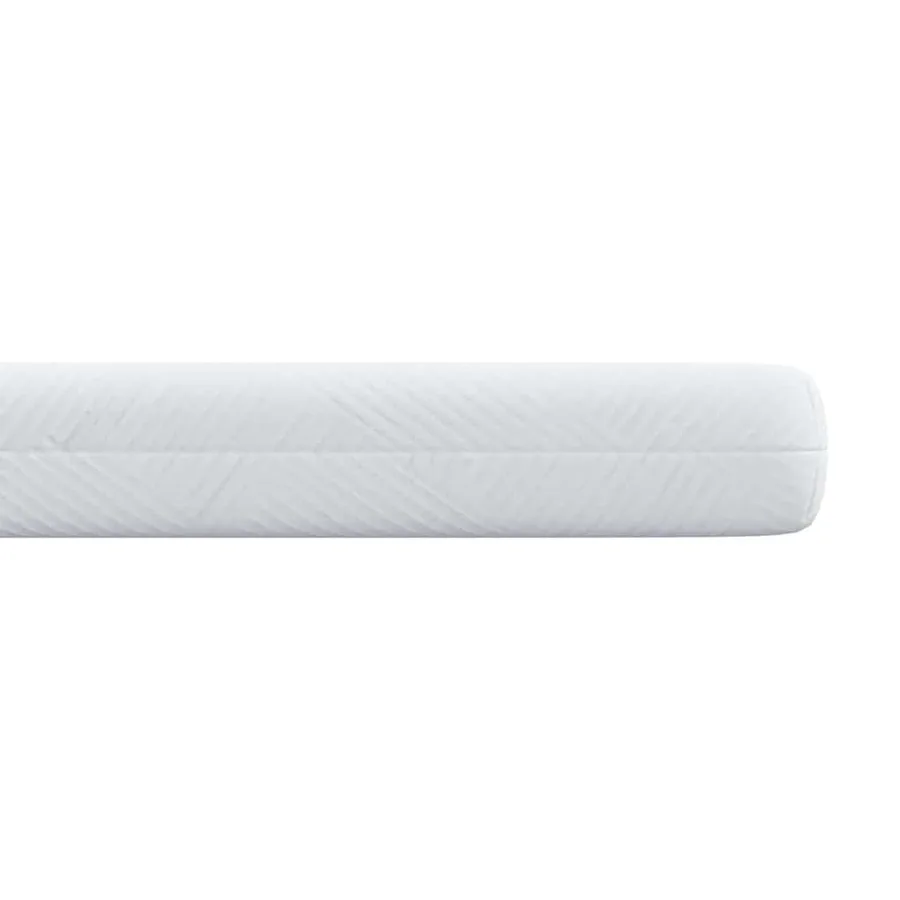 Surmatelas Blanc 90 x 200 cm Tissu jacquard - 6