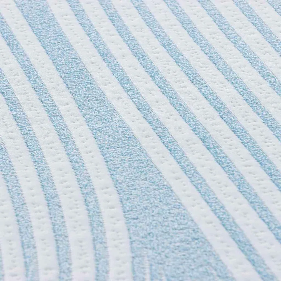 Matelas Moyennement ferme 120 x 200 cm Blanc - 9