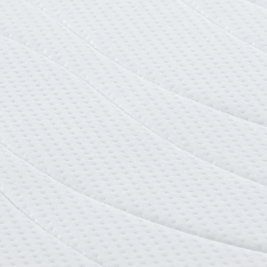 Matelas Blanc 100 x 200 cm Tissu jacquard - 9