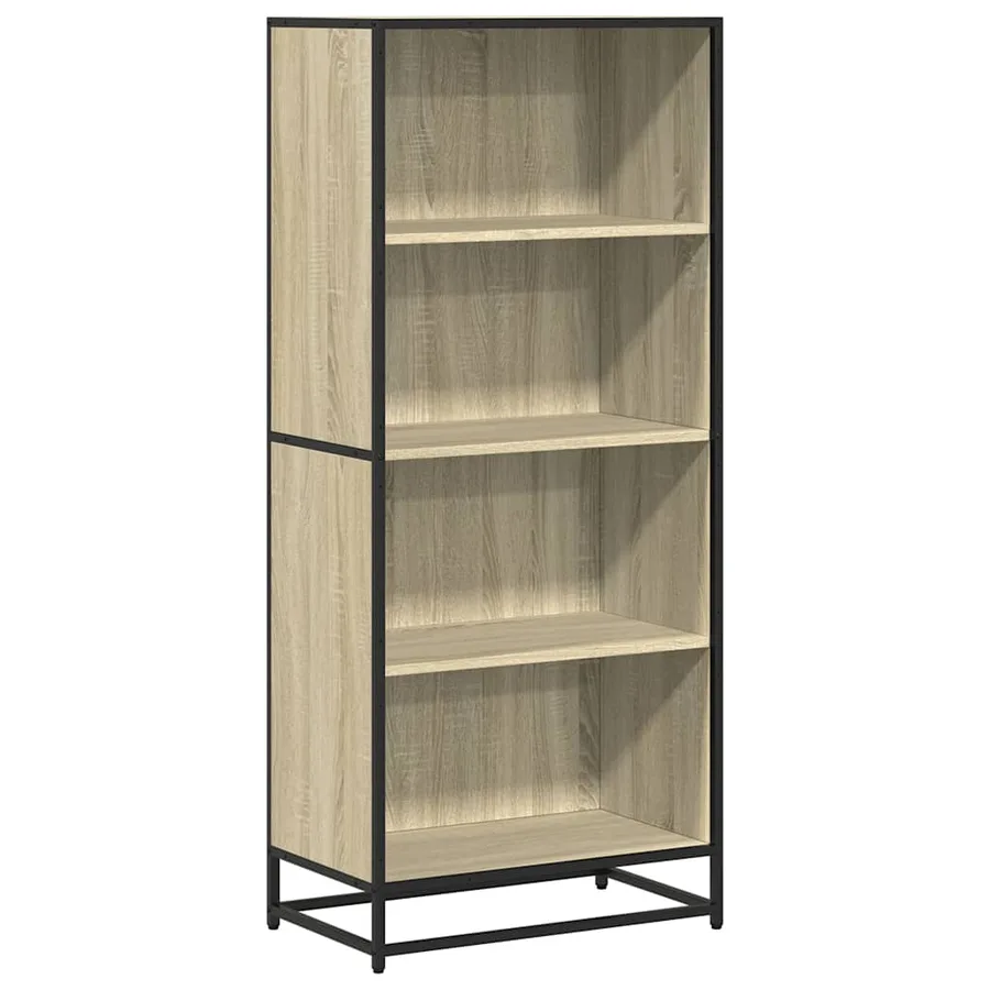 Bibliothèque chêne sonoma 60x35x139 cm bois d'ingénierie - 2