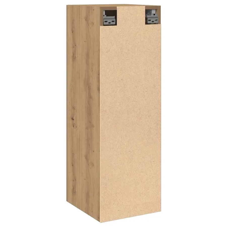 Meubles TV 2 pcs chêne artisanal 30,5x30x90cm bois d'ingénierie - 6