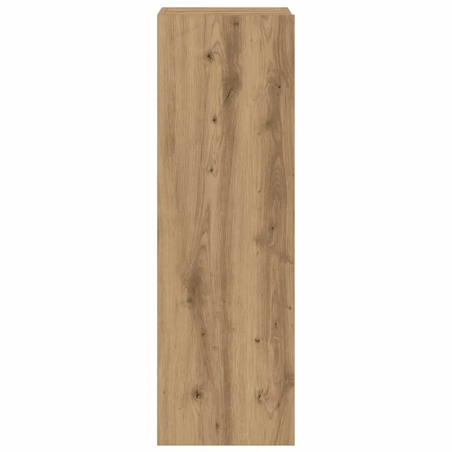 Meubles TV muraux 5 pcs chêne artisanal bois d'ingénierie - 8
