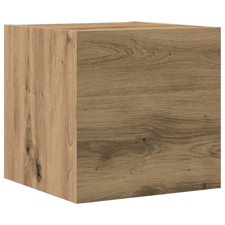 Ensemble de meuble TV mural 7 pcs chêne artisanal - 7