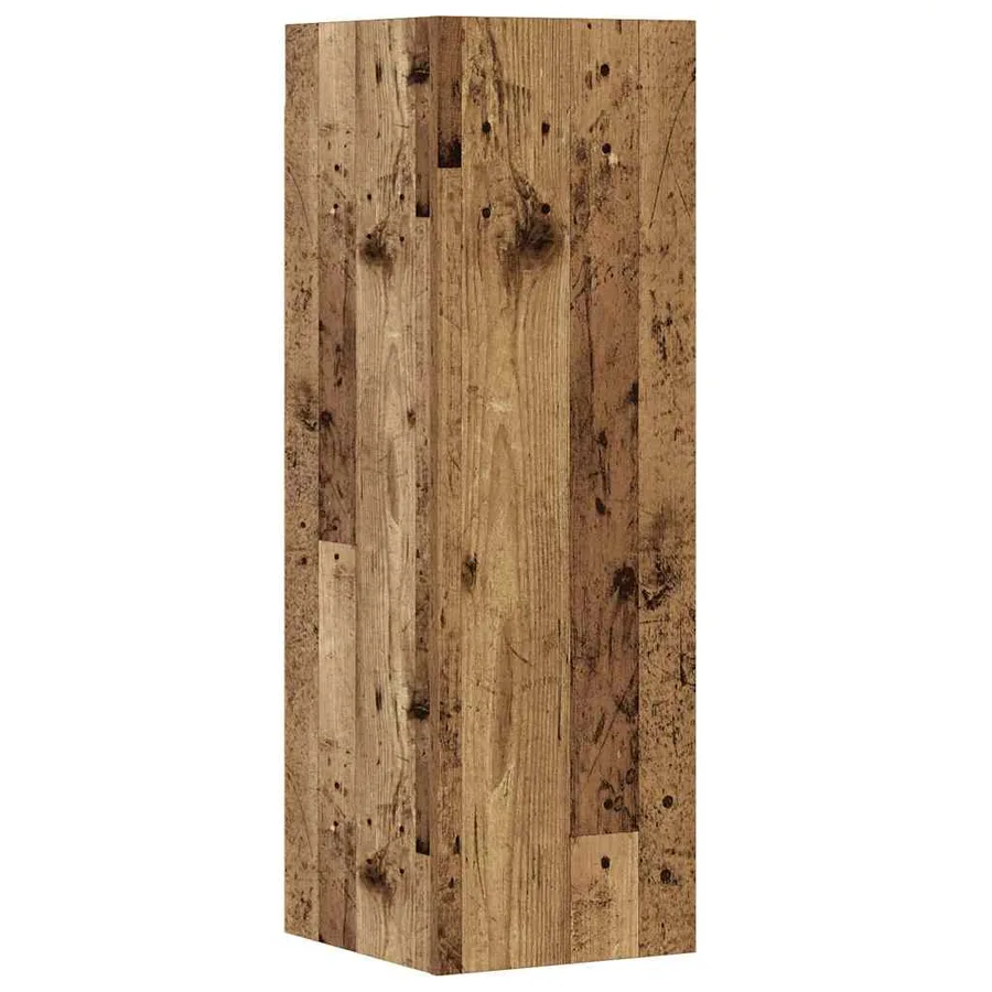 Ensemble de meuble TV mural 5 pcs vieux bois bois d'ingénierie - 6