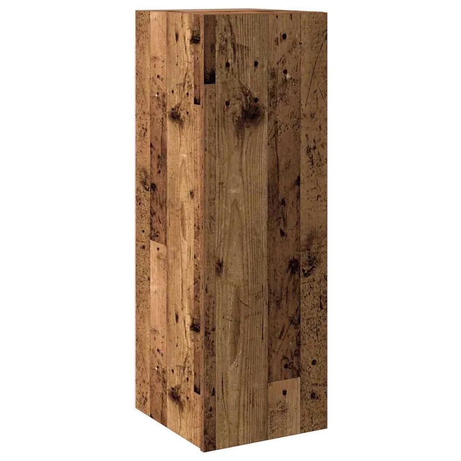 Ensemble de meuble TV mural 4 pcs vieux bois bois d'ingénierie - 6