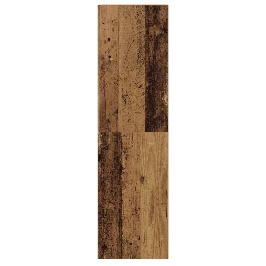 Ensemble de meuble TV mural 4 pcs vieux bois bois d'ingénierie - 9