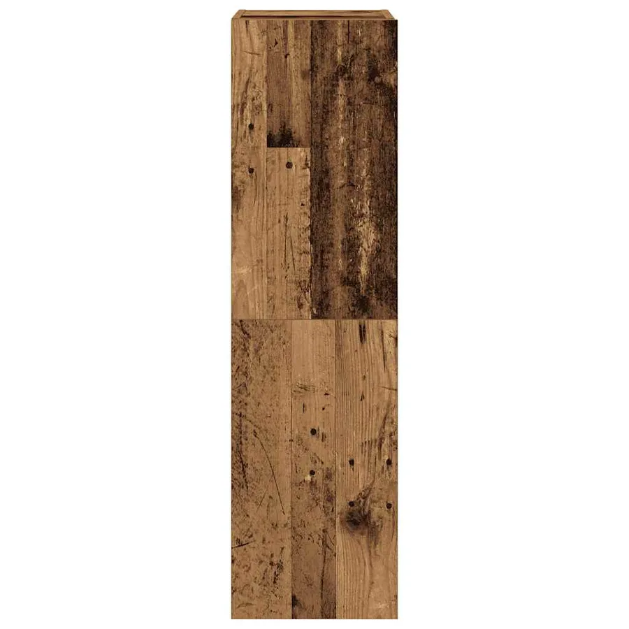 Ensemble de meuble TV mural 4 pcs vieux bois bois d'ingénierie - 7