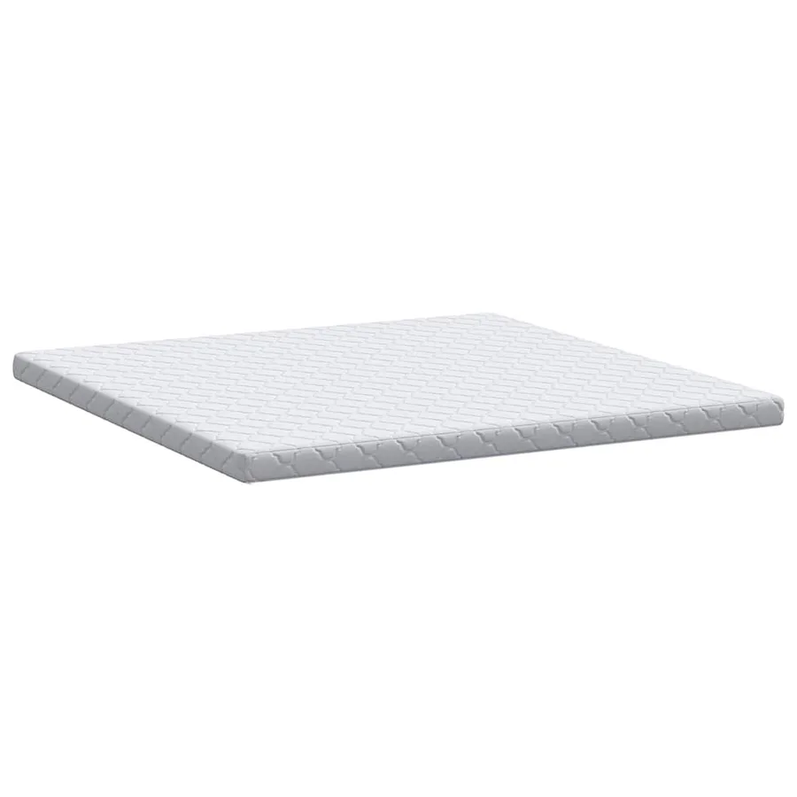 Matelas Blanc 180 x 200 cm Tissu jacquard - 6