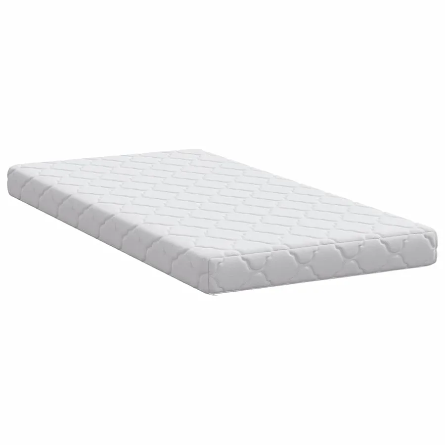 Matelas Blanc 60 x 120 cm Tissu jacquard - 5