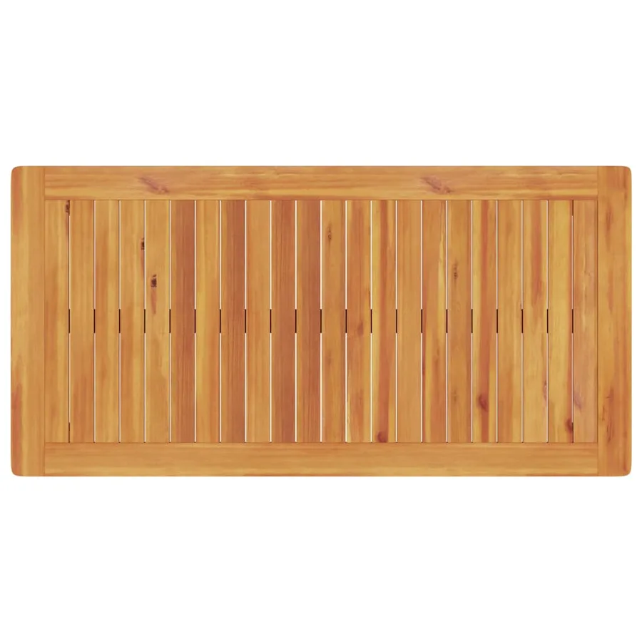 Ensemble de salle à manger pour jardin 3 pcs Marron - 8