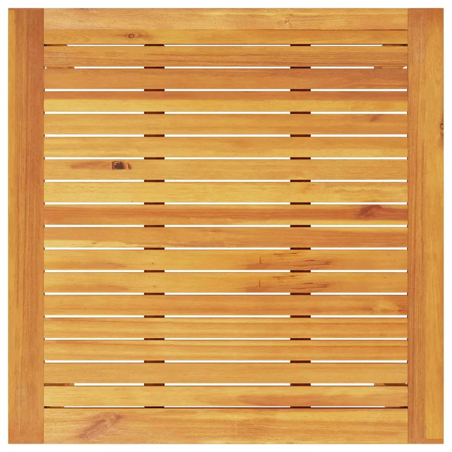 Ensemble de salle à manger pour jardin 3 pcs Marron - 8