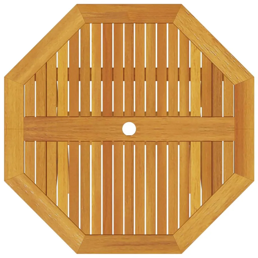 Ensemble de salle à manger pour jardin 5 pcs Marron - 10