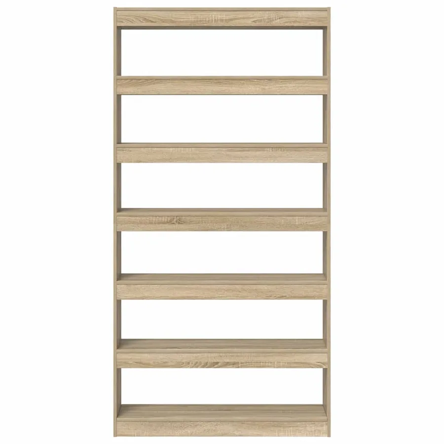 Bibliothèque Chêne Sonoma 100 x 30 x 198 cm Bois d'ingénierie - 5